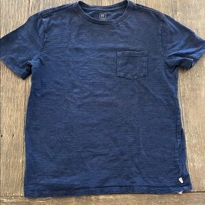 GAP Navy Blue Short Sleeve Pocket Tee